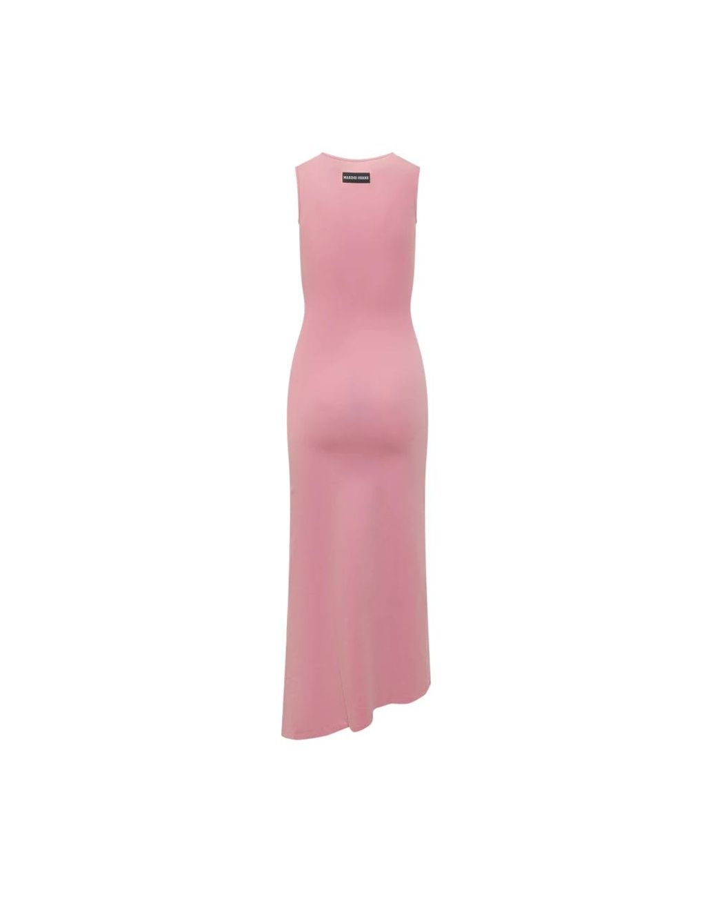 MARINE SERRE Pink Midi Dresses