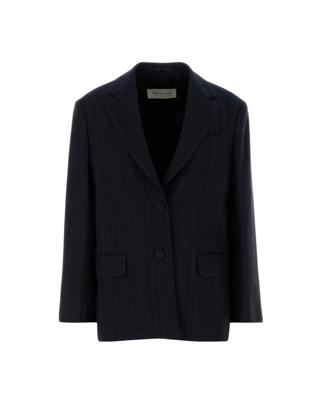 Dries Van Noten Black Blazers