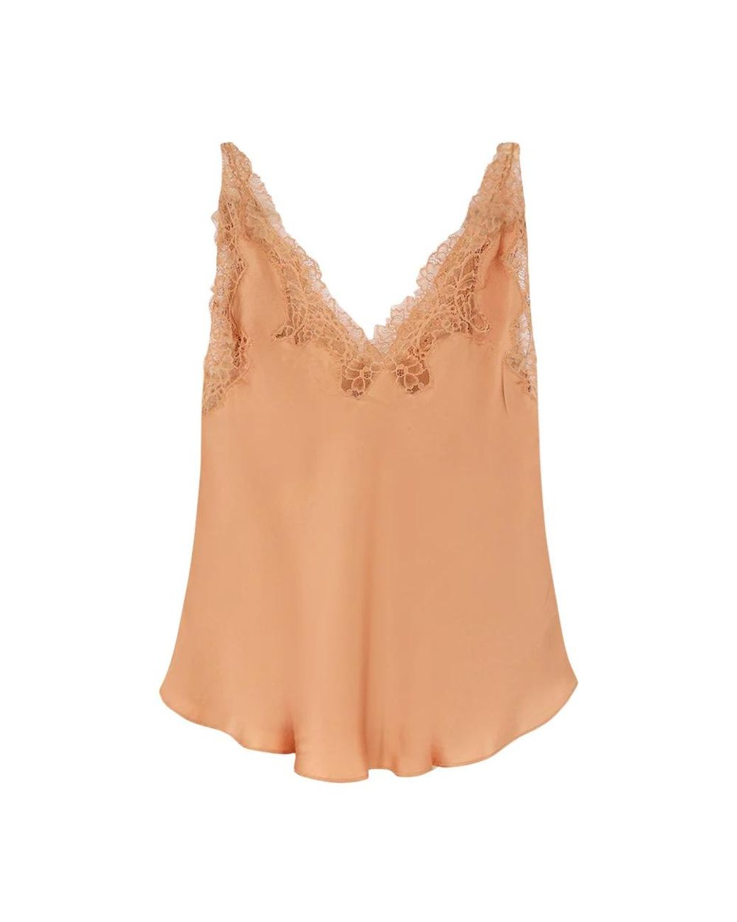 Mes Demoiselles Brown Sleeveless Tops