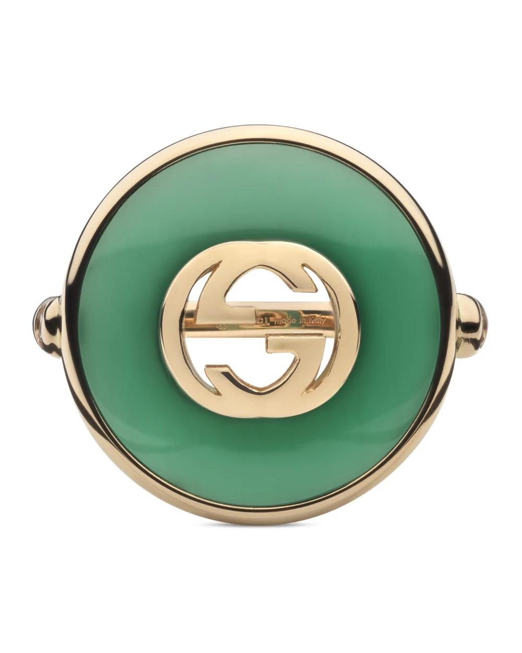 Gucci Interlocking Ring in het Green