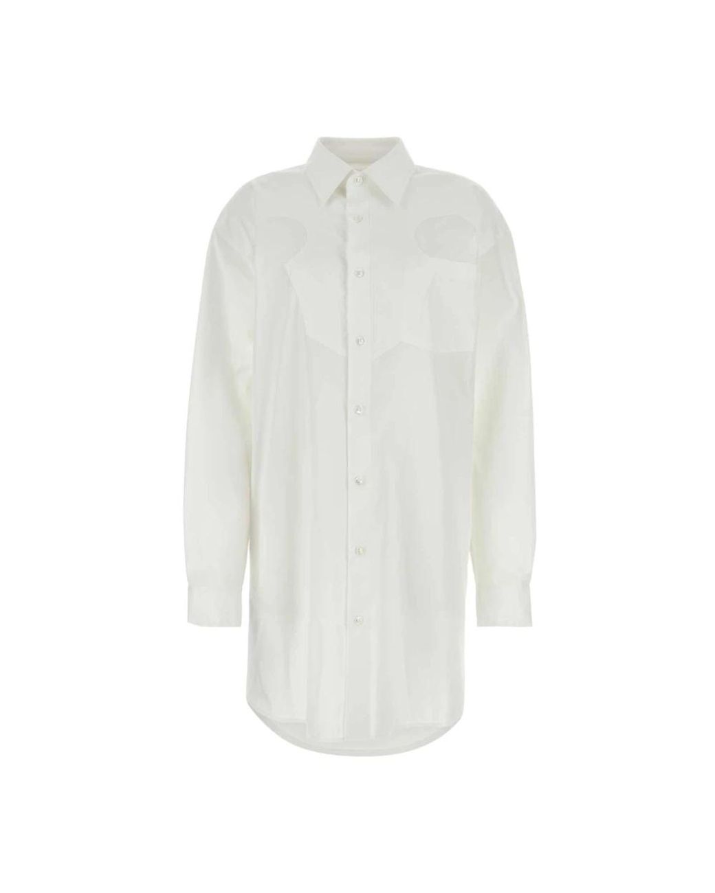 Maison Margiela White Shirt Dresses
