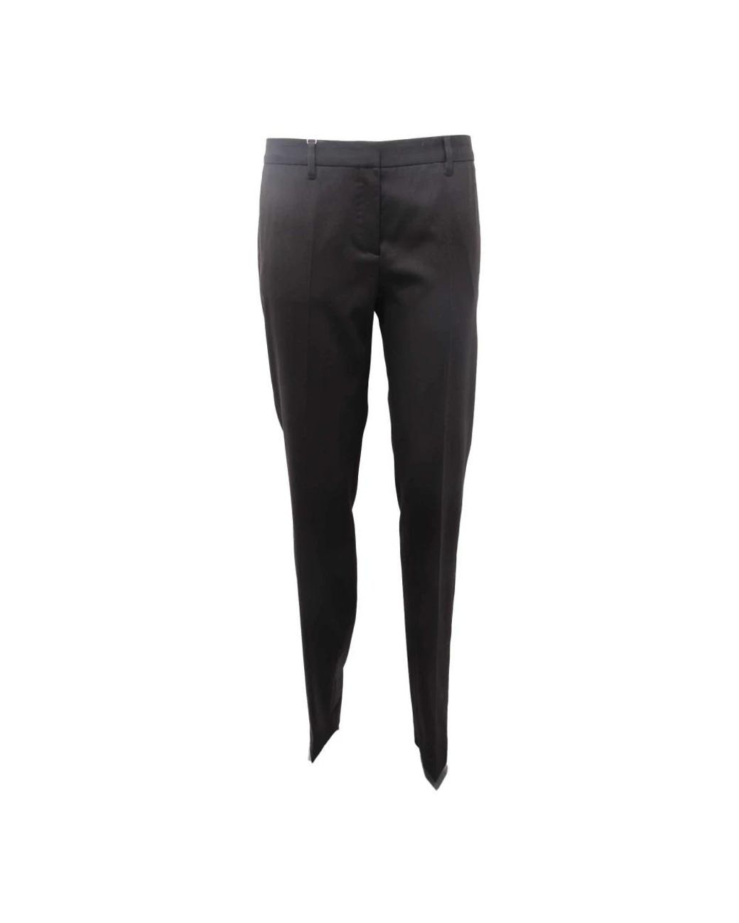 Grifoni Black Slim-Fit Trousers for men