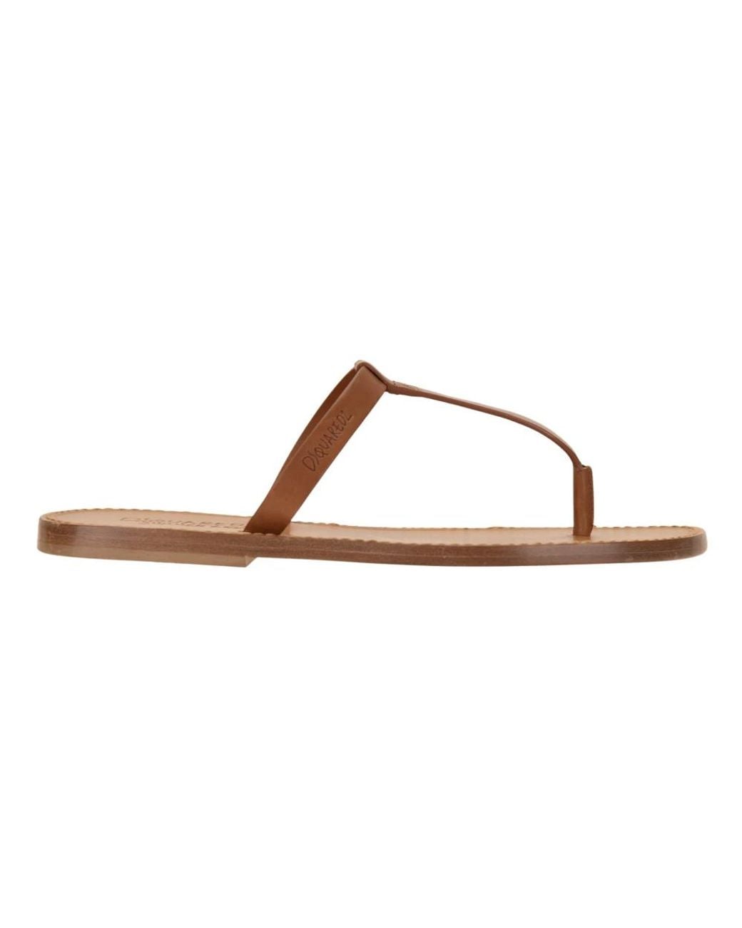 DSquared² Flache Sandalen in Brown für Herren
