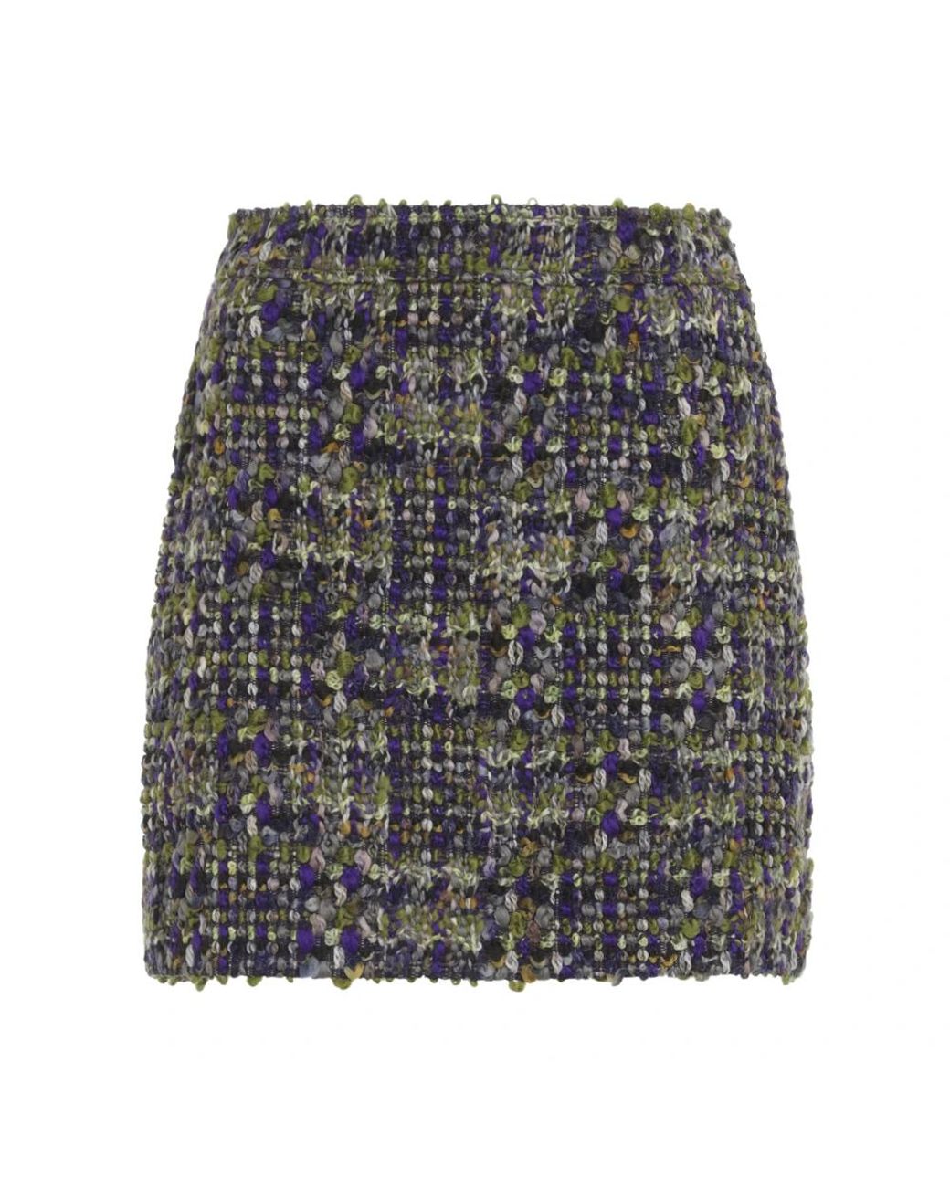 Saint Laurent Gray Short Skirts