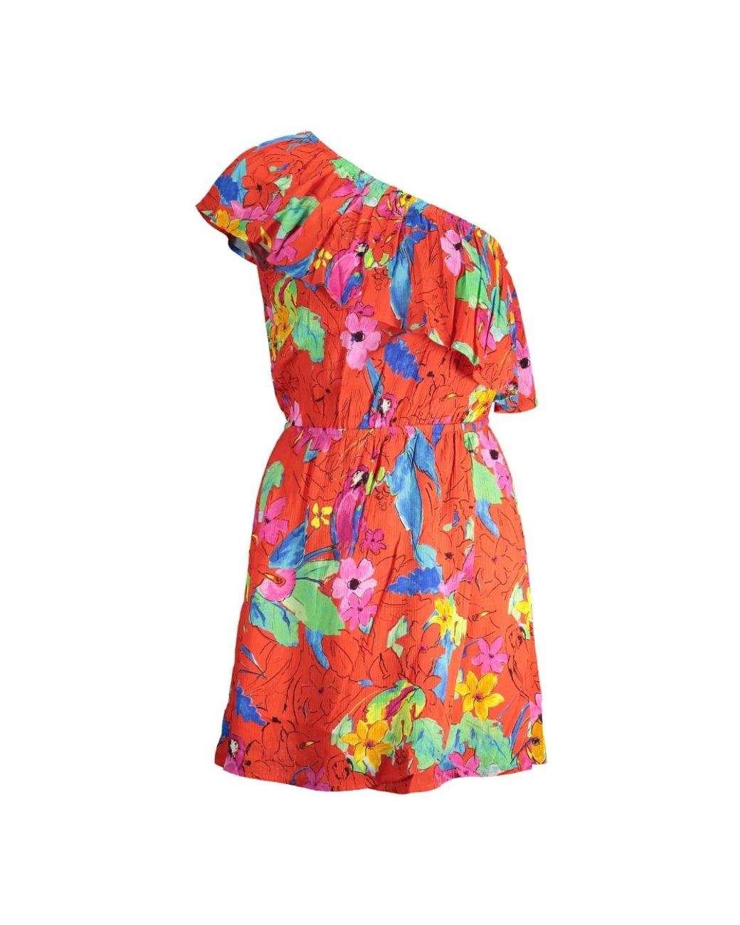 Desigual Red Short Dresses