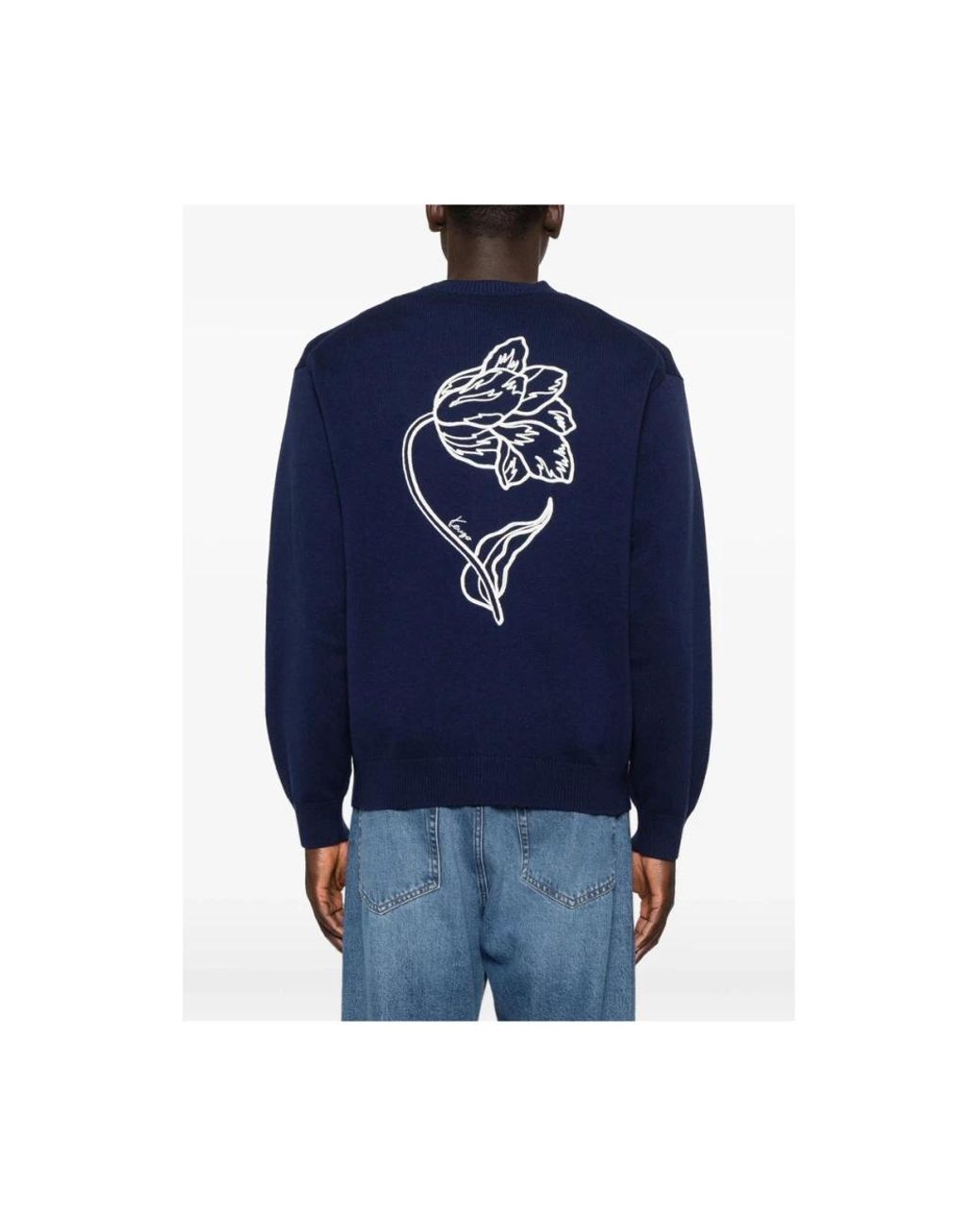 KENZO Blue Cardigans for men