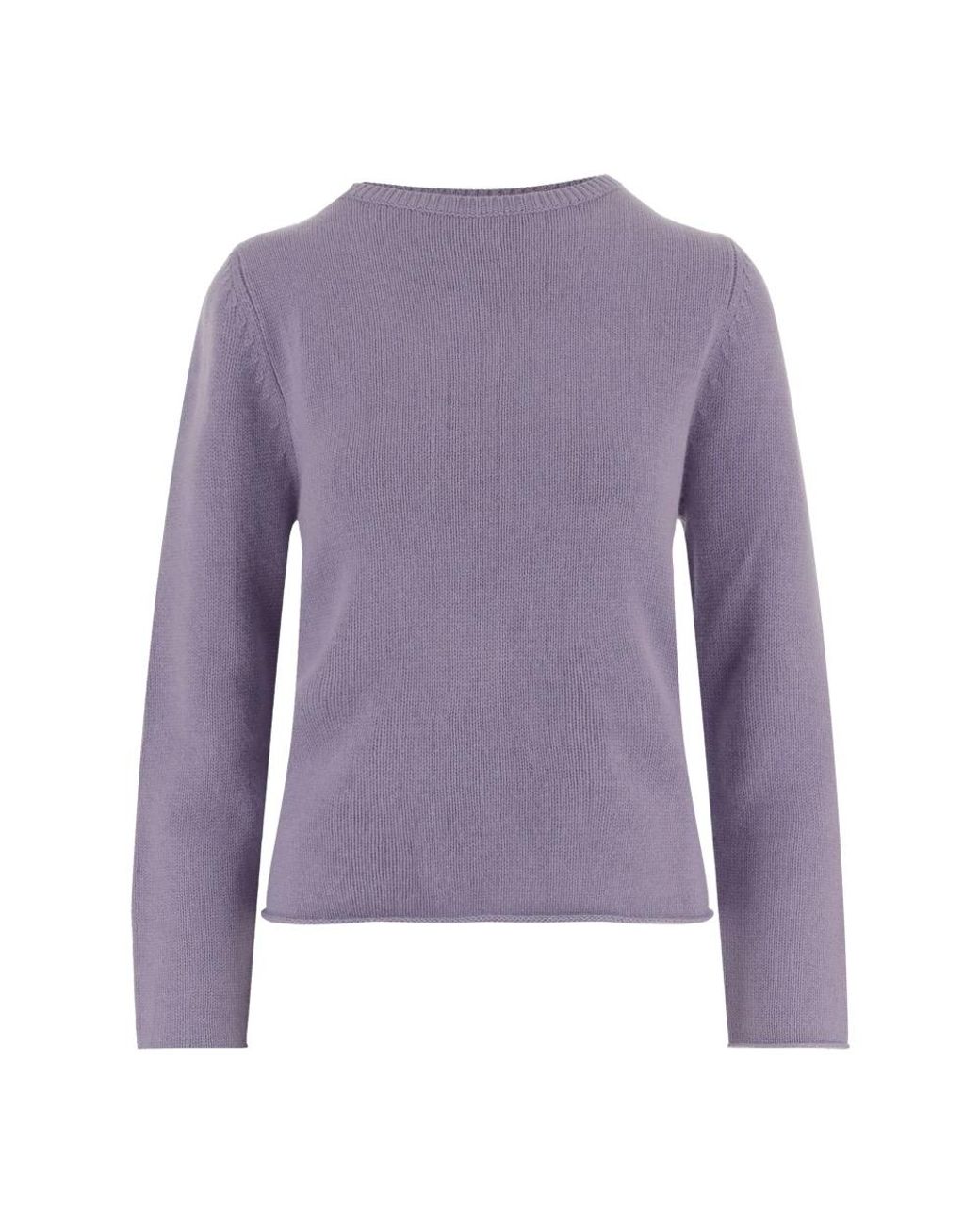Allude Purple Cashmere Knitwear