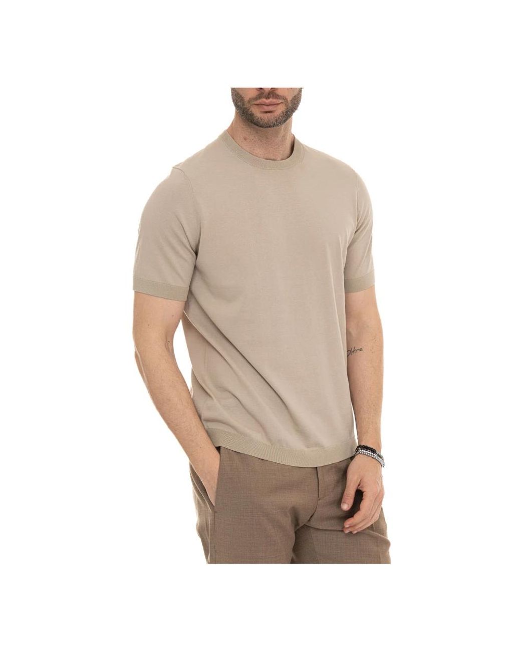 hindustrie Brown T-Shirts for men