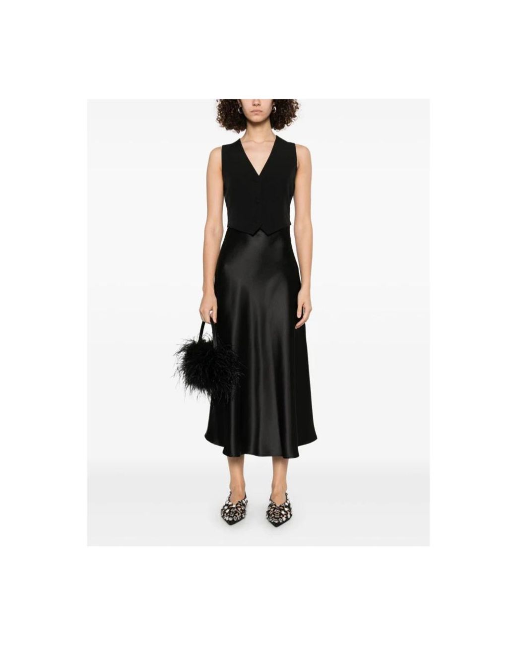 Liu Jo Black Midi Dresses