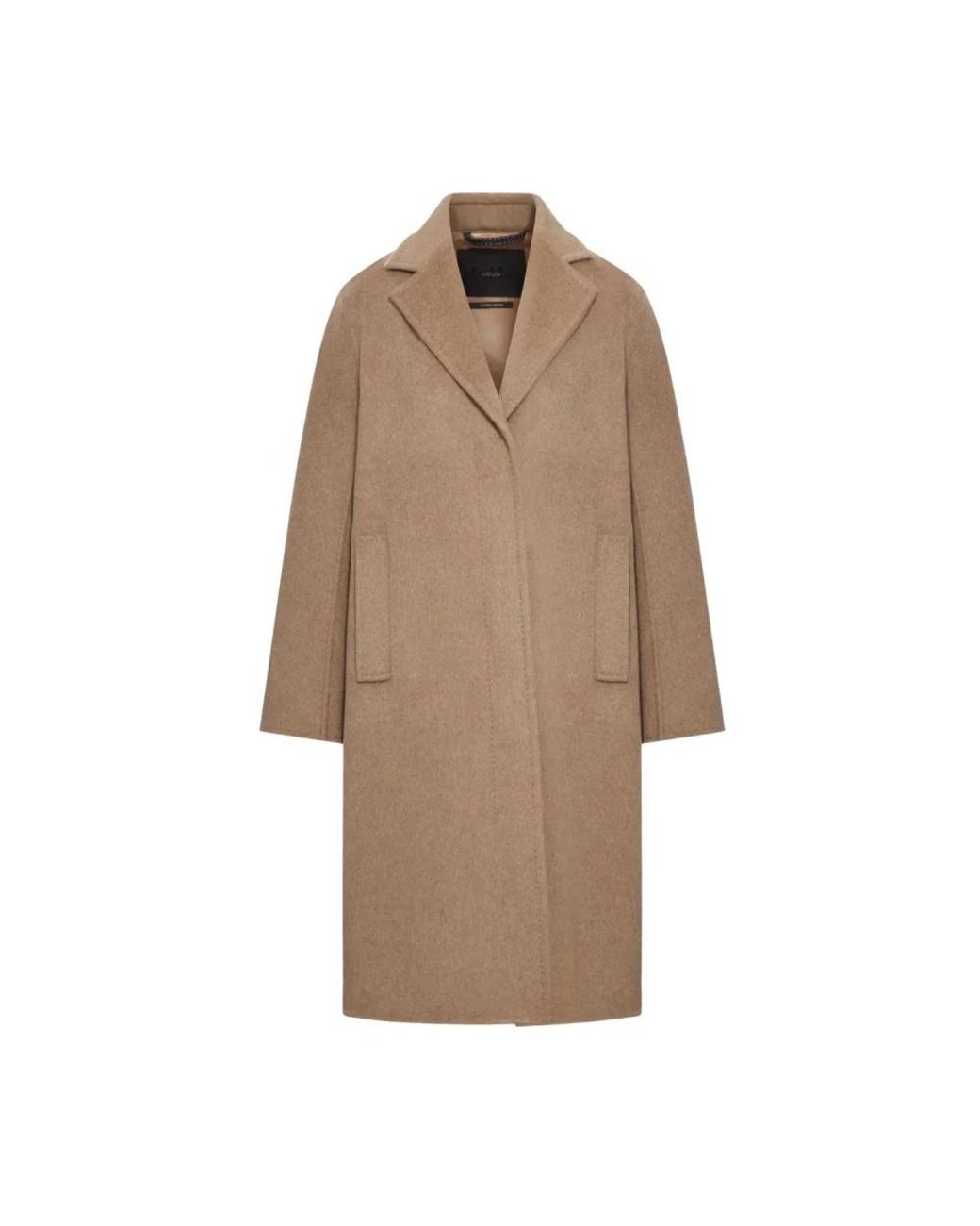 Max Mara Natural Single-Breasted Coats