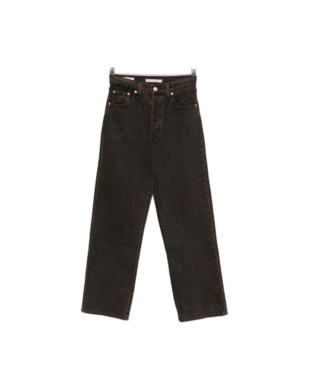 Levi's Black Cropped Jeans