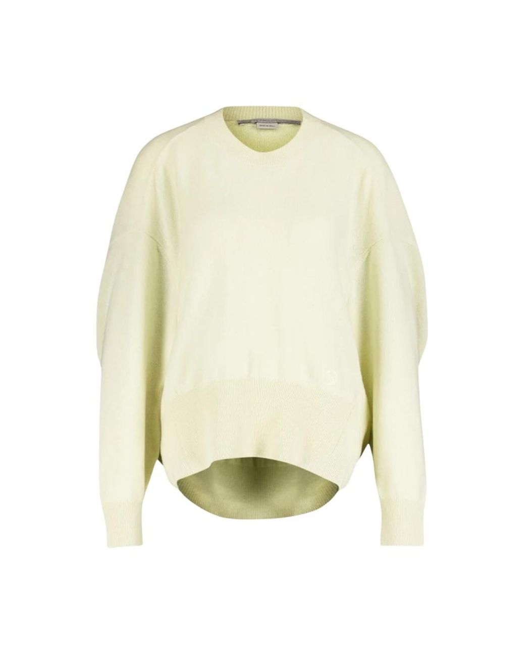 Stella McCartney Yellow Cashmere Knitwear