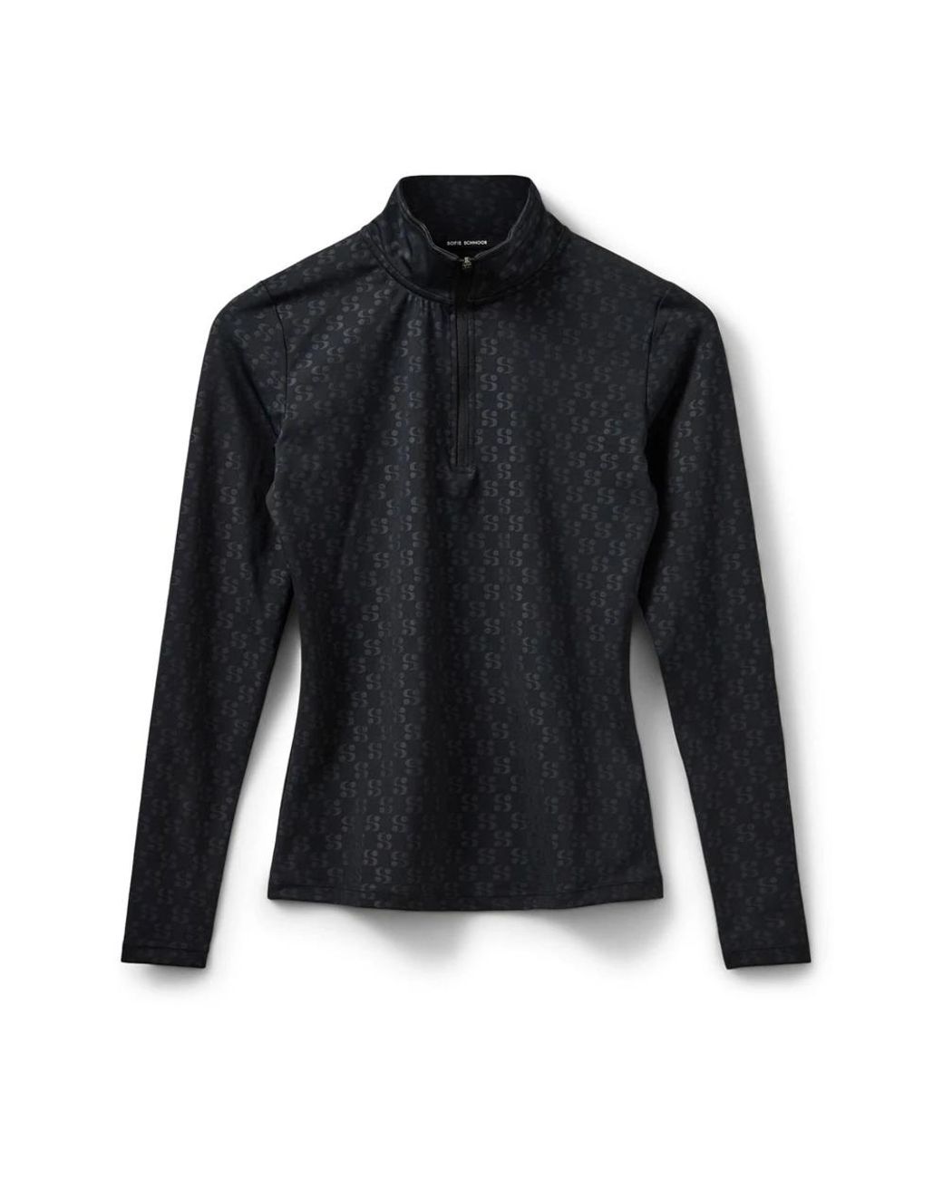 Sofie Schnoor Tops ,Zwart ,Long Sleeve Tops in het Black