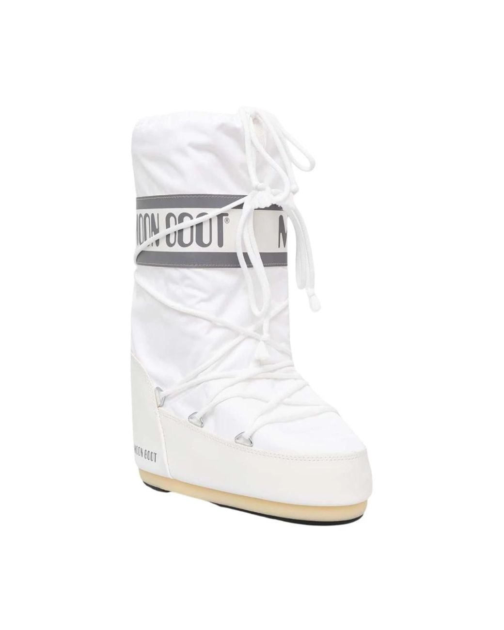 Moon Boot Mb Icon Nylon in het White