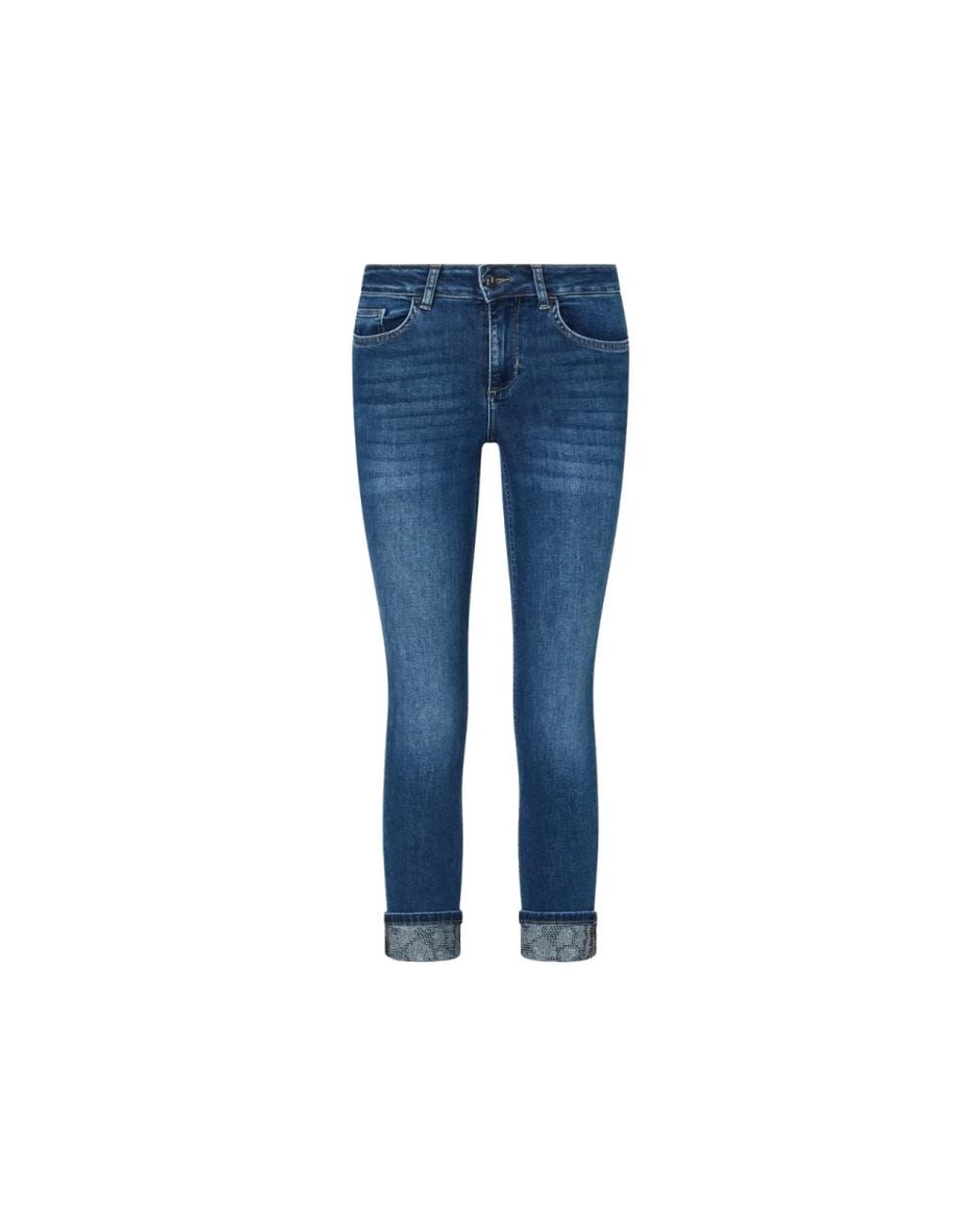 Liu Jo Blue Cropped Jeans