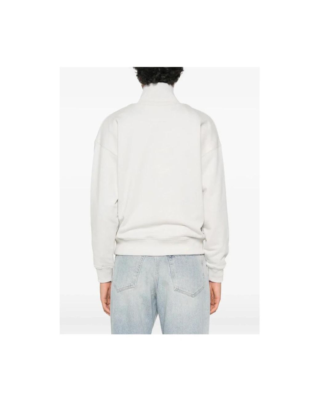 Maison Kitsuné White Zip-Throughs