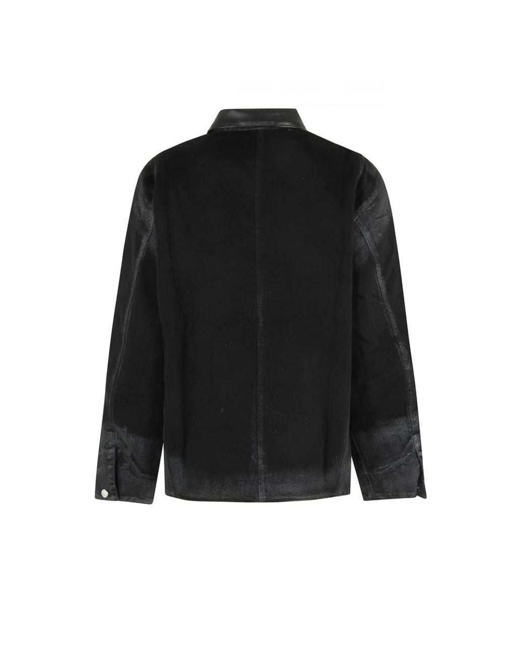 M I S B H V Black Denim Jackets