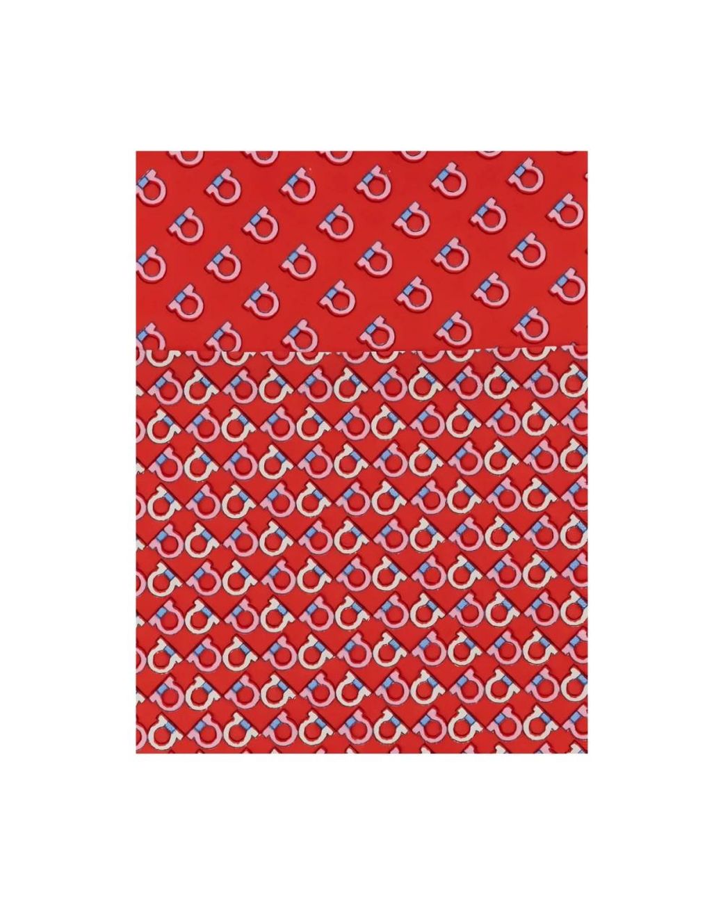 Ties Ferragamo pour homme en coloris Red