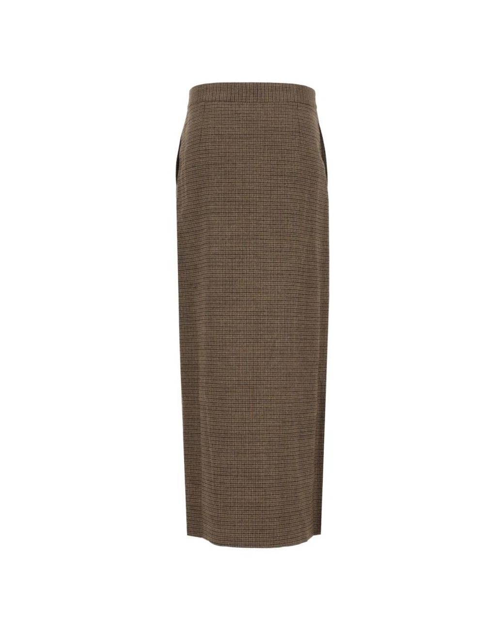 Etro Brown Midi Skirts