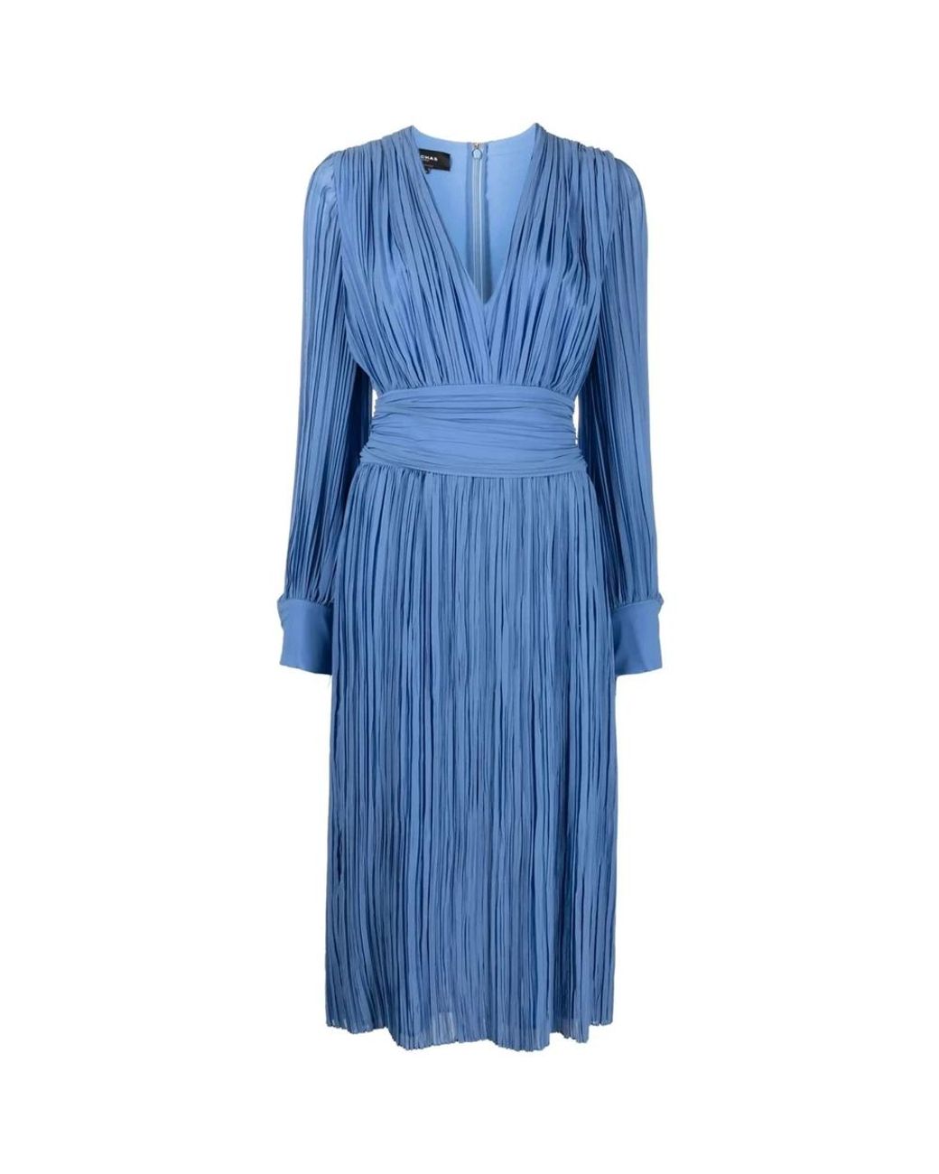 Midi Dresses Rochas en coloris Blue