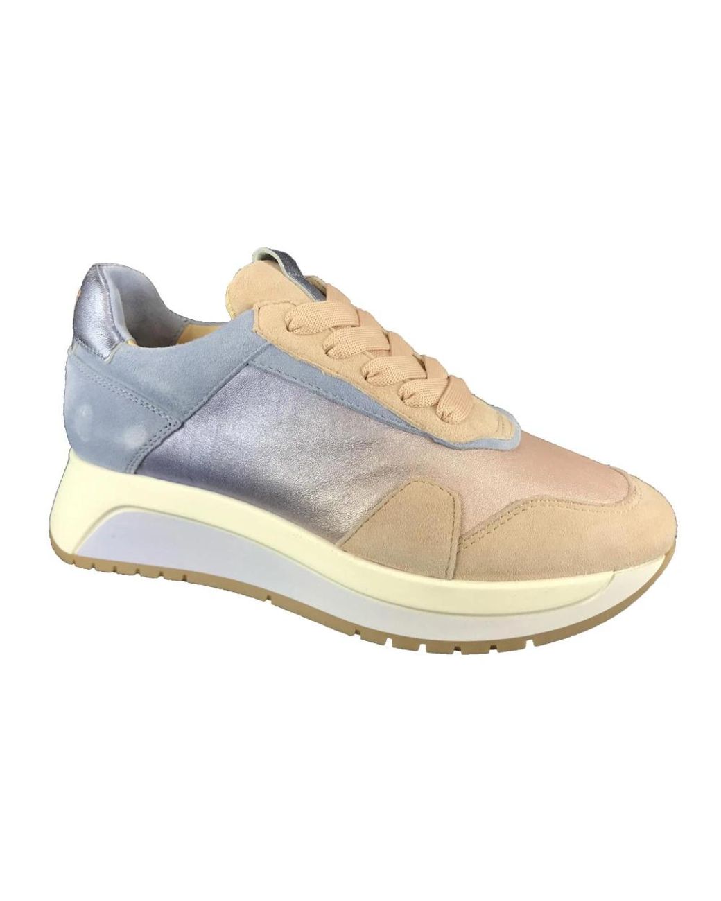 Softwaves Schoenen ,Veelkleurig ,Sneaker Schoenen 8.94.01 in het Blue