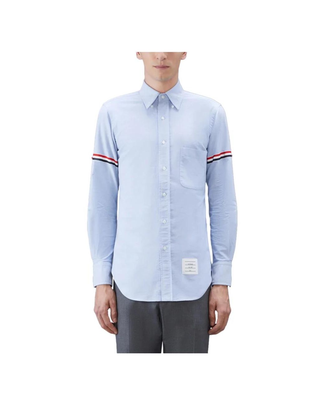 Thom Browne Blue Casual Shirts for men