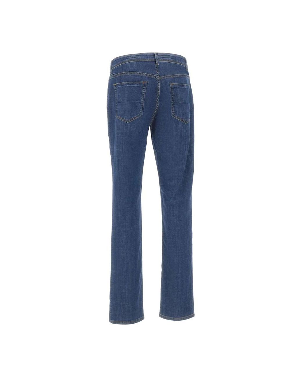 Re-hash Blue Straight Jeans for men