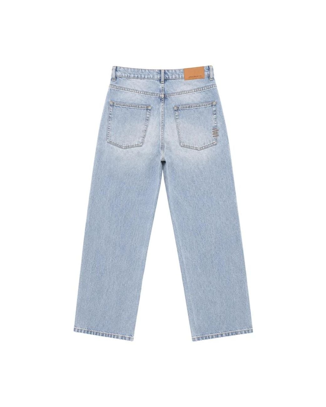 Amaranto Blue Loose Fit Jeans for men