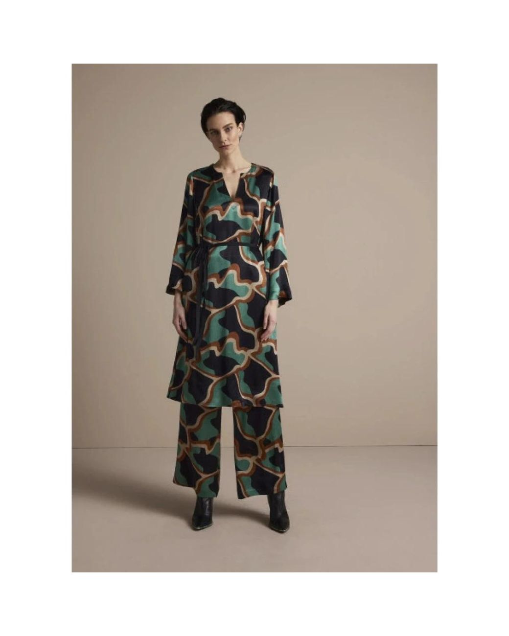 Summum Black Midi Dresses