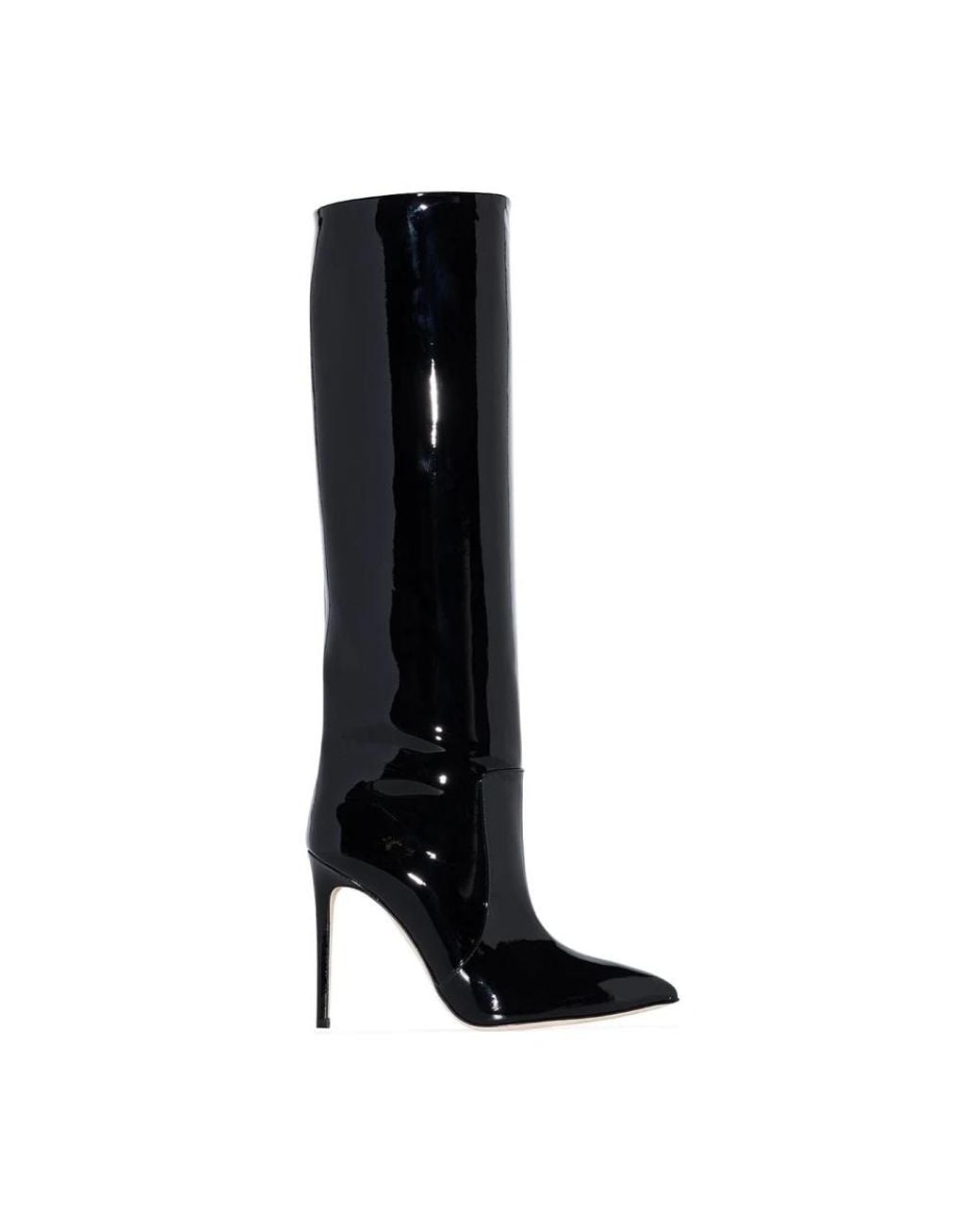 Paris Texas Black Heeled Boots
