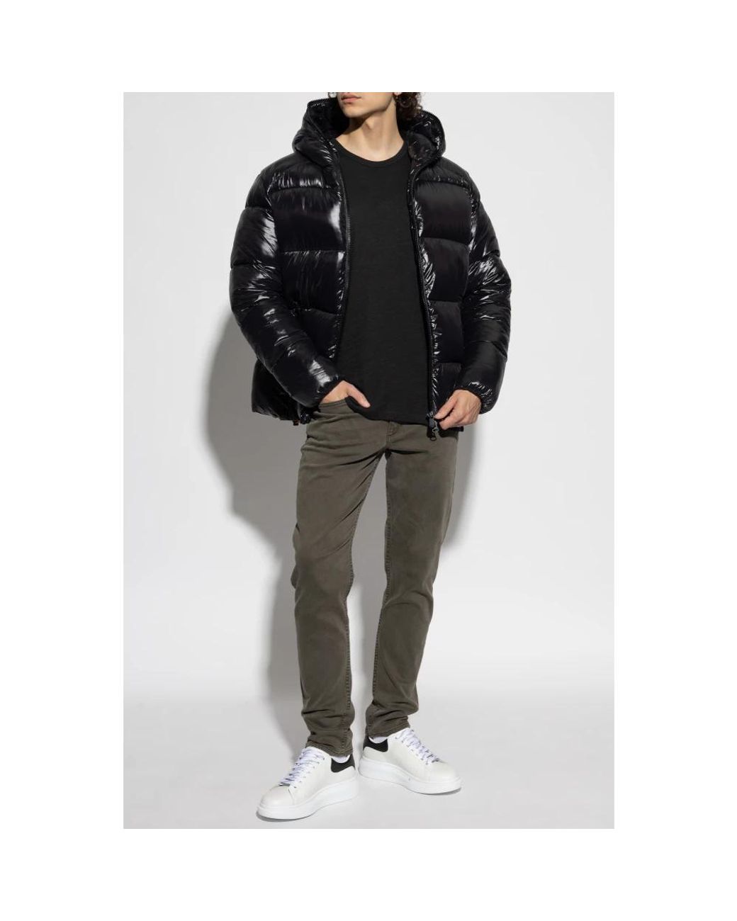 Save The Duck Black Winter Jackets for men