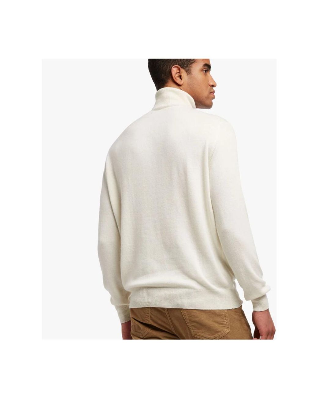 Brooks Brothers Natural Cashmere Knitwear for men