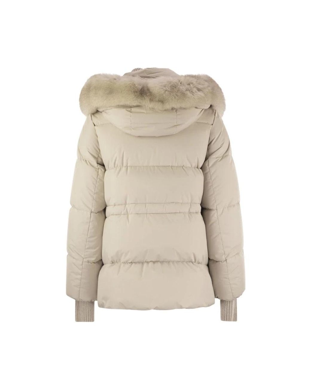 Down Jackets di Moorer in Natural