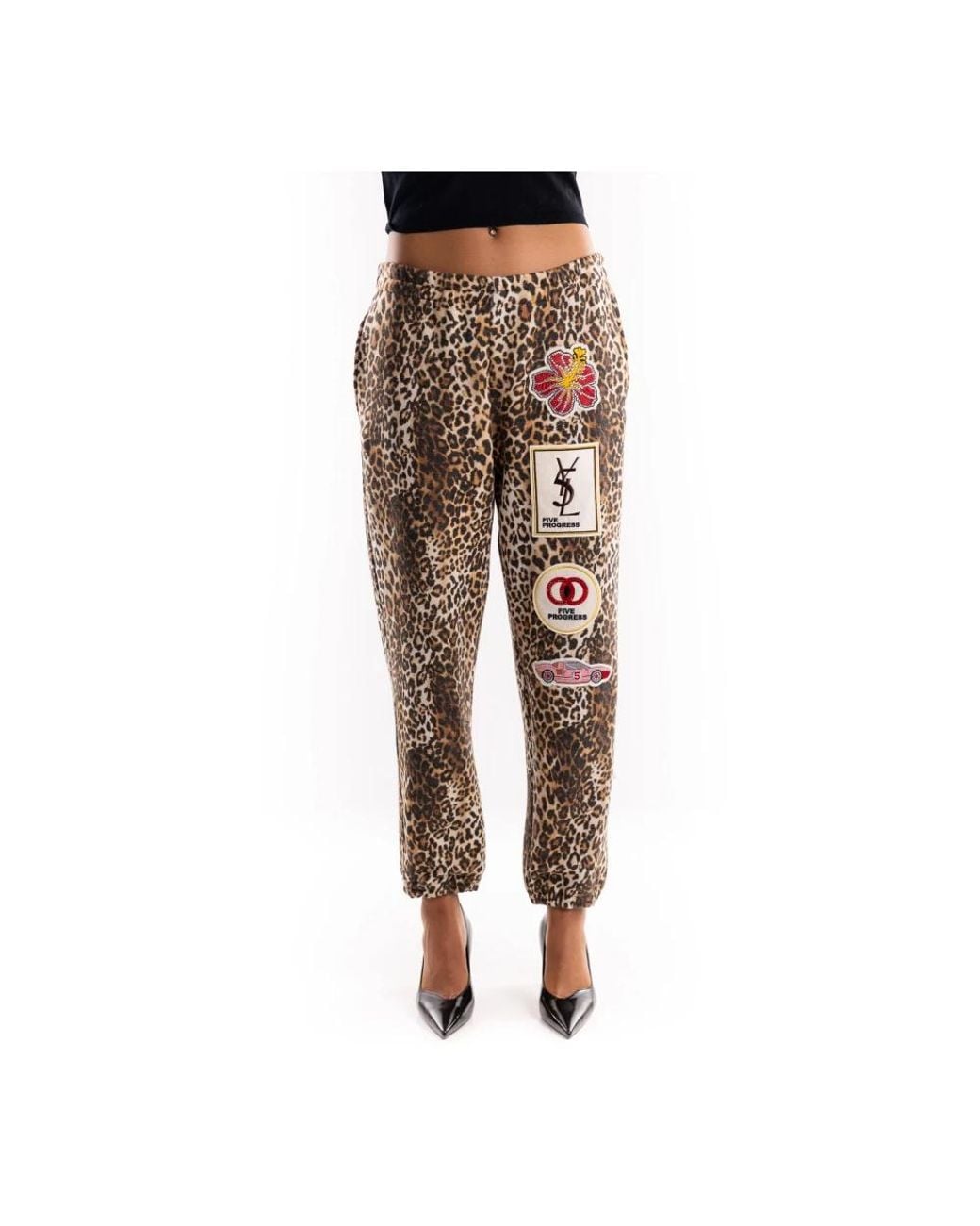 Straight Trousers 5 PROGRESS de color Brown