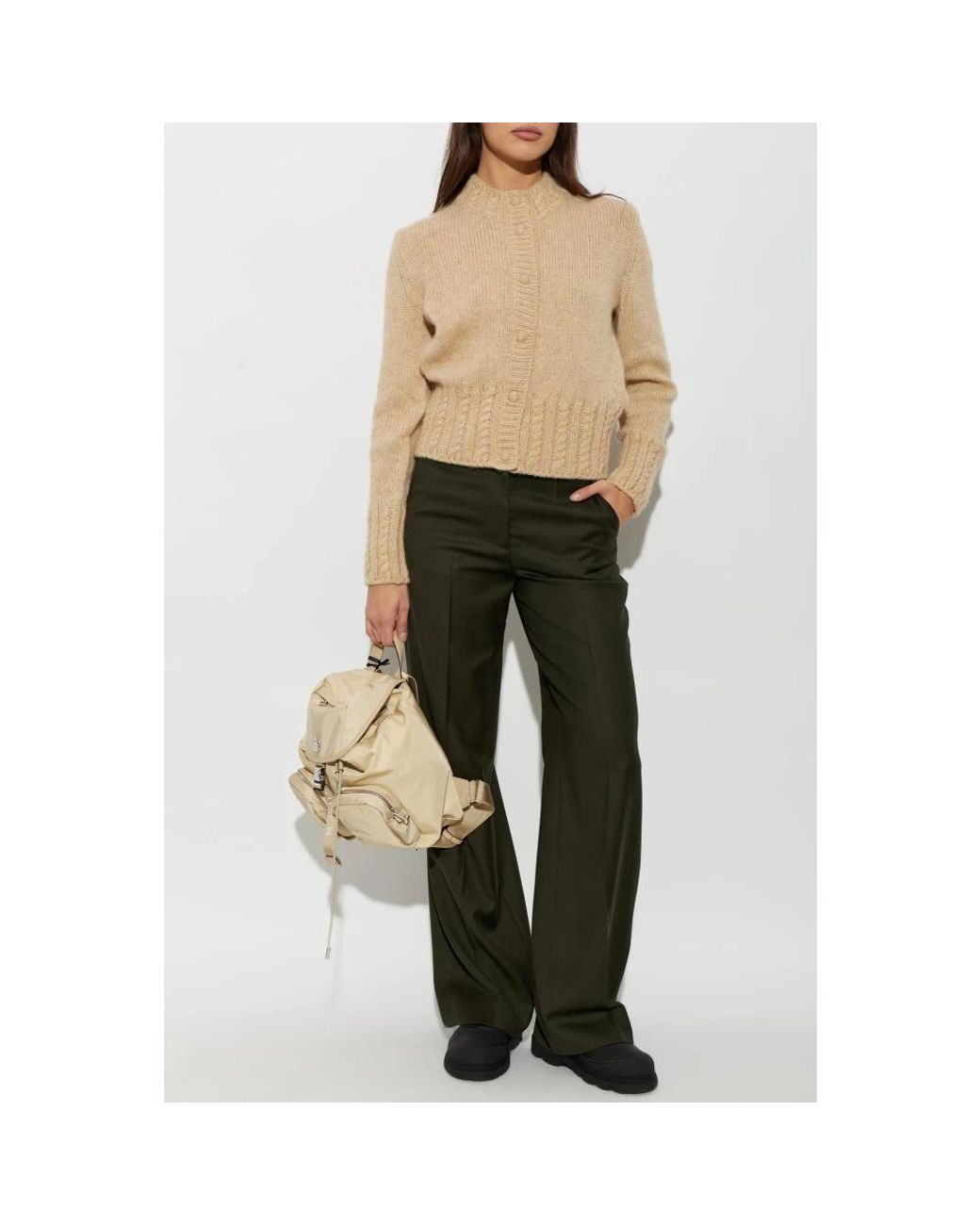 Cardigans Moncler de color Natural