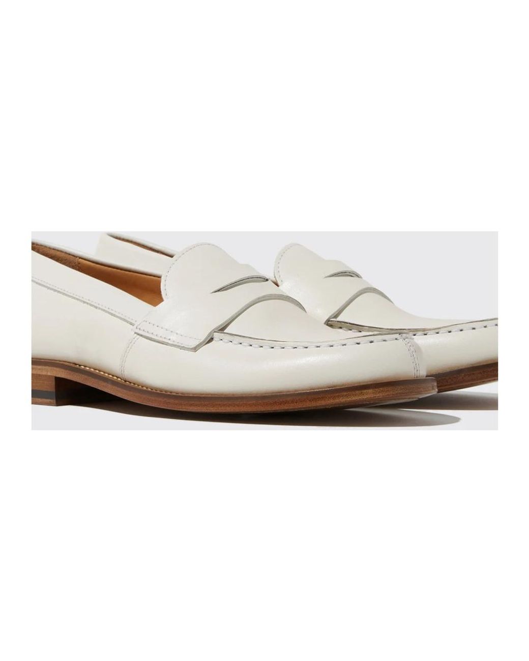 Scarosso White Loafers