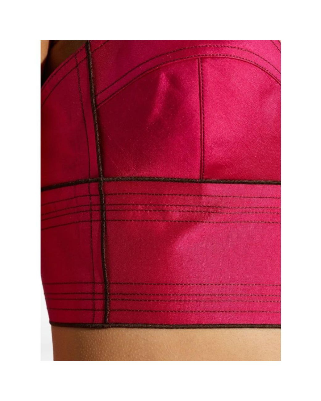 Tory Burch Red Sleeveless Tops
