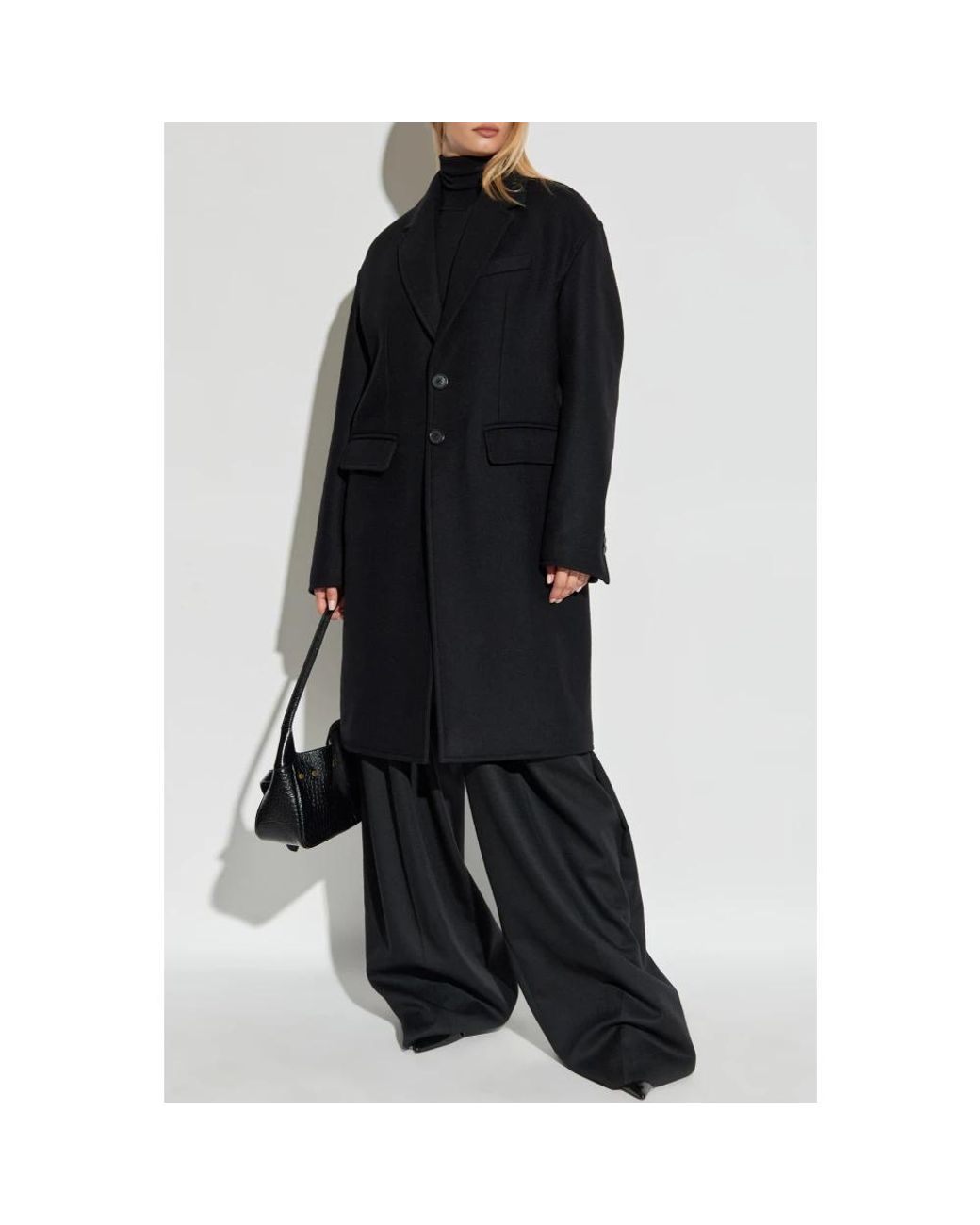Single-Breasted Coats DSquared² en coloris Black