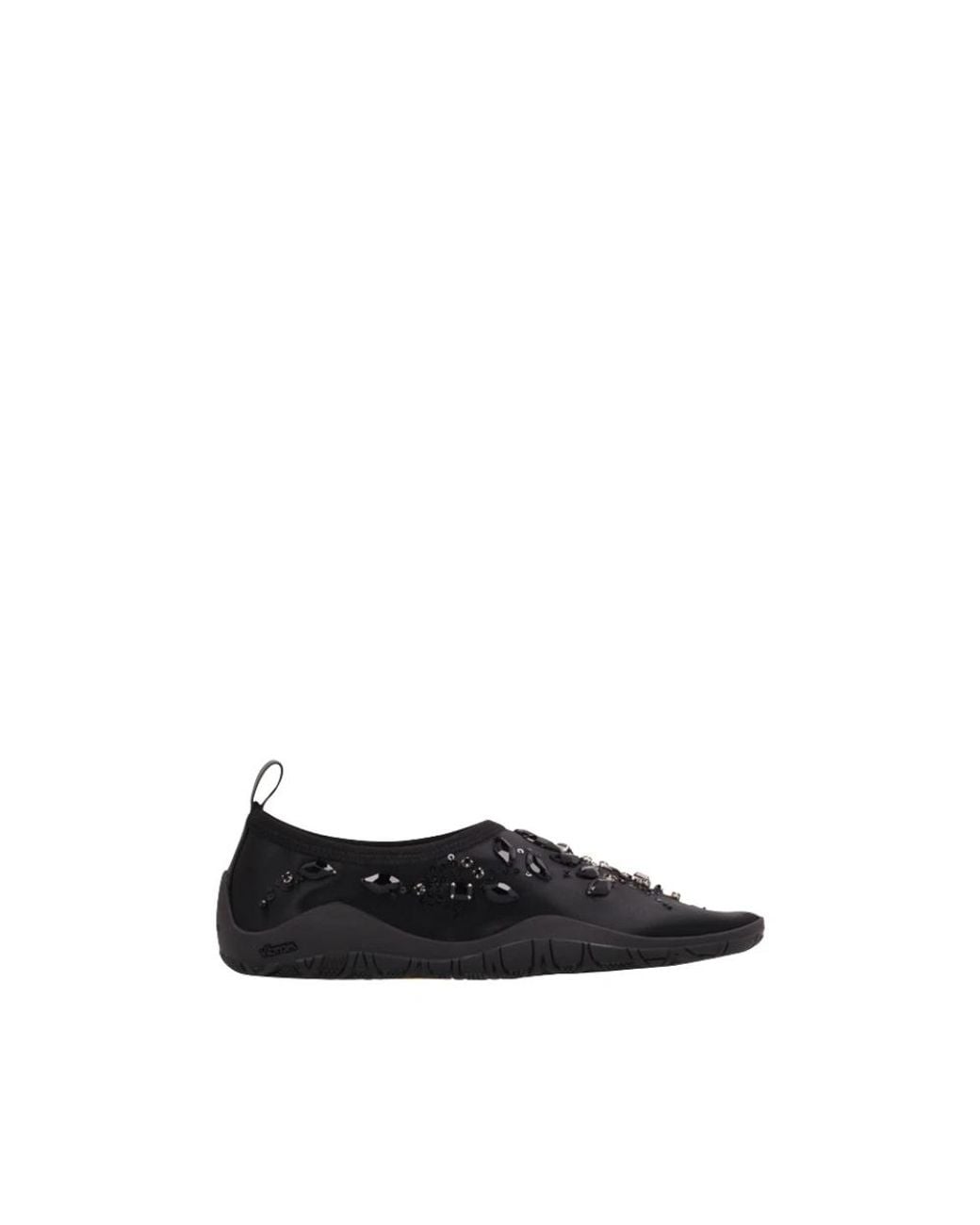 Jil Sander Black Ballerina Shoes