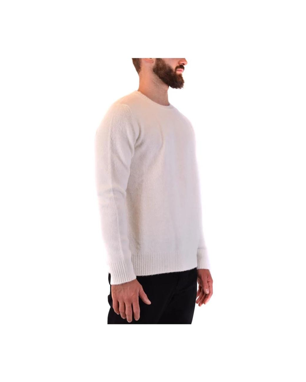 Dondup Pink Round-Neck Knitwear for men