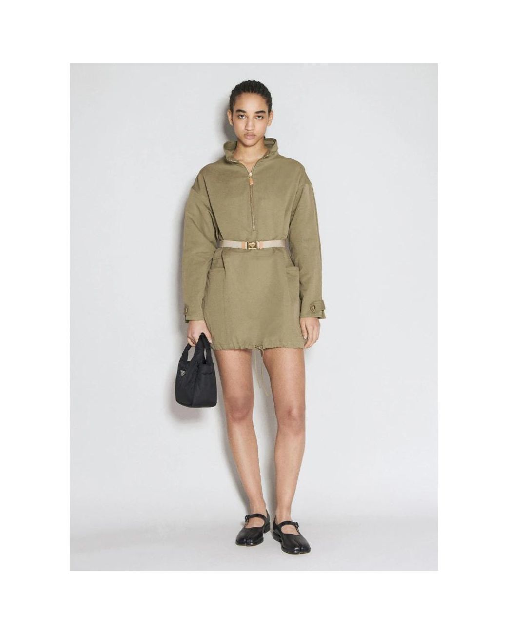 Prada Green Short Dresses