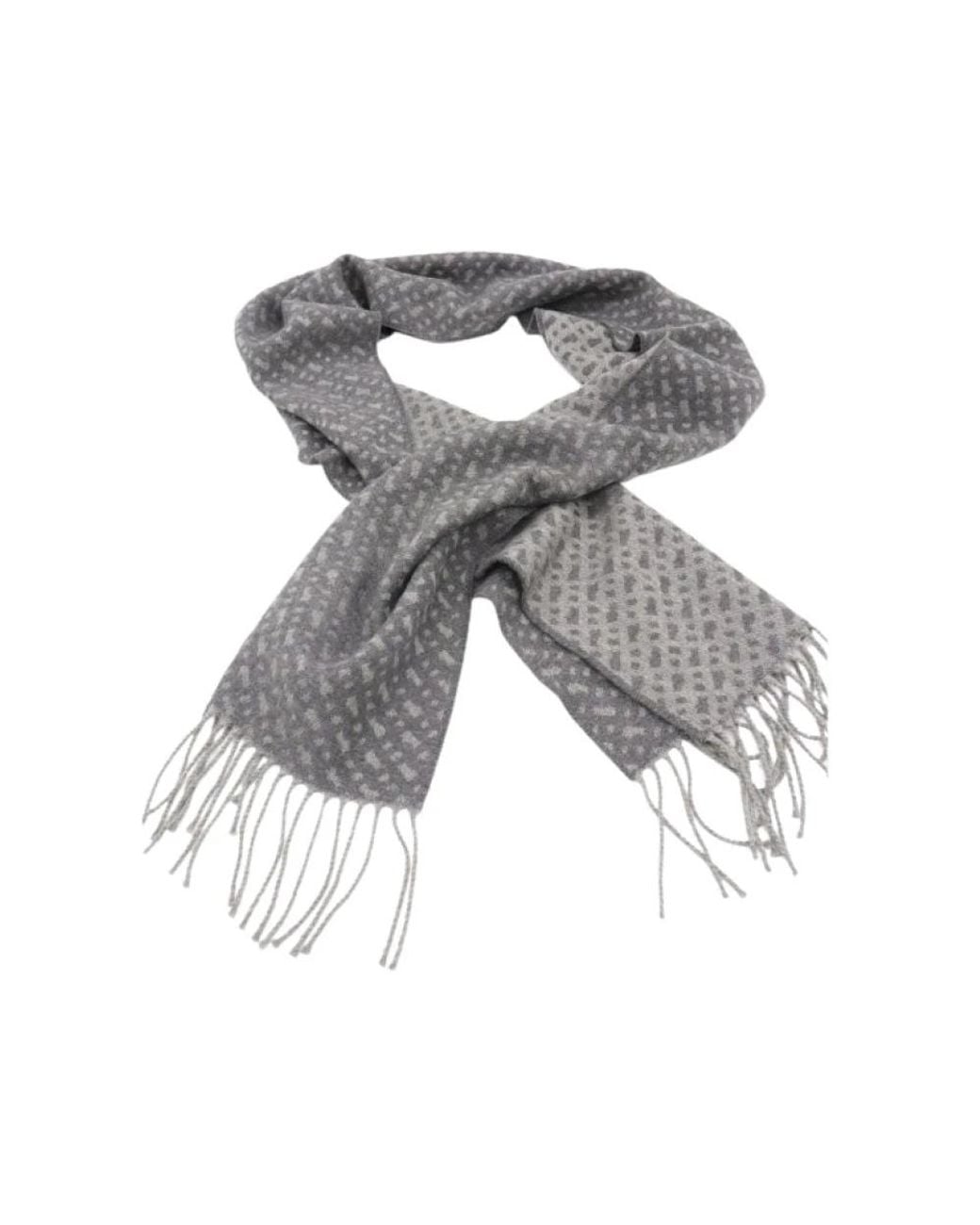 Boss Gray Winter Scarves