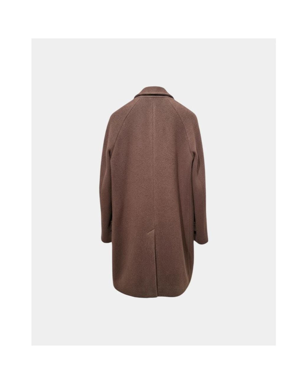 Circolo 1901 Brown Single-Breasted Coats for men