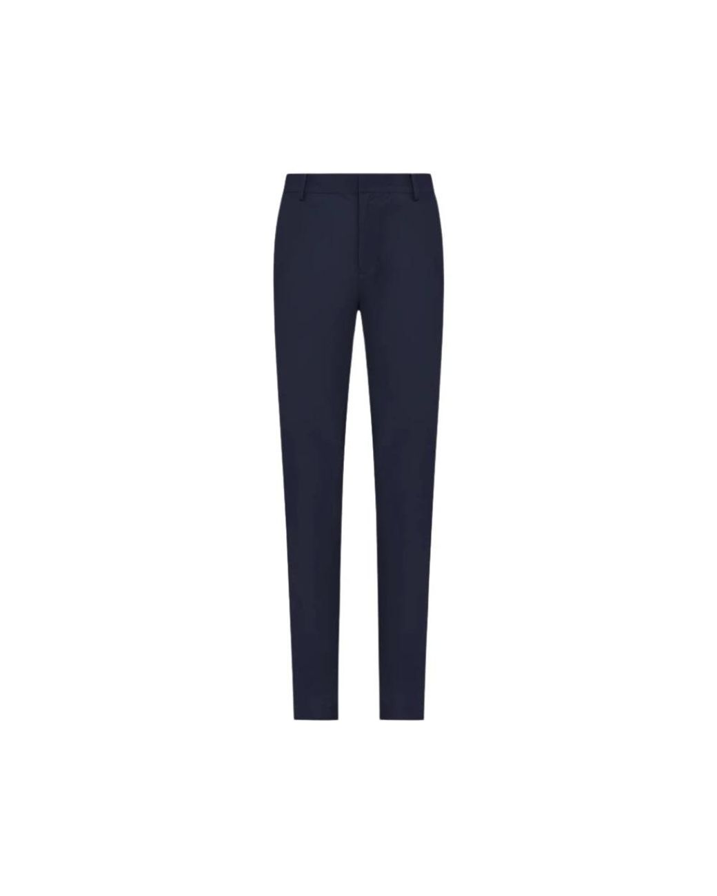 DUNO Blue Slim-Fit Trousers for men