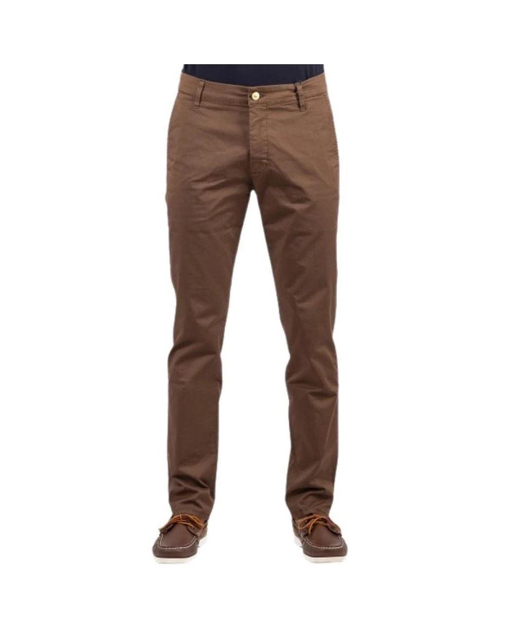 Jeckerson Brown Chinos for men
