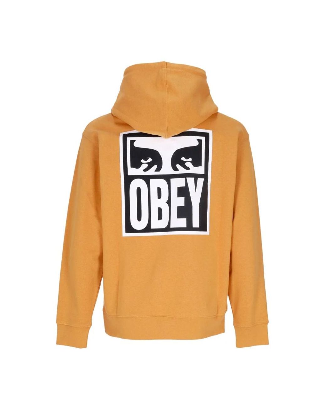 Obey Orange Hoodies for men