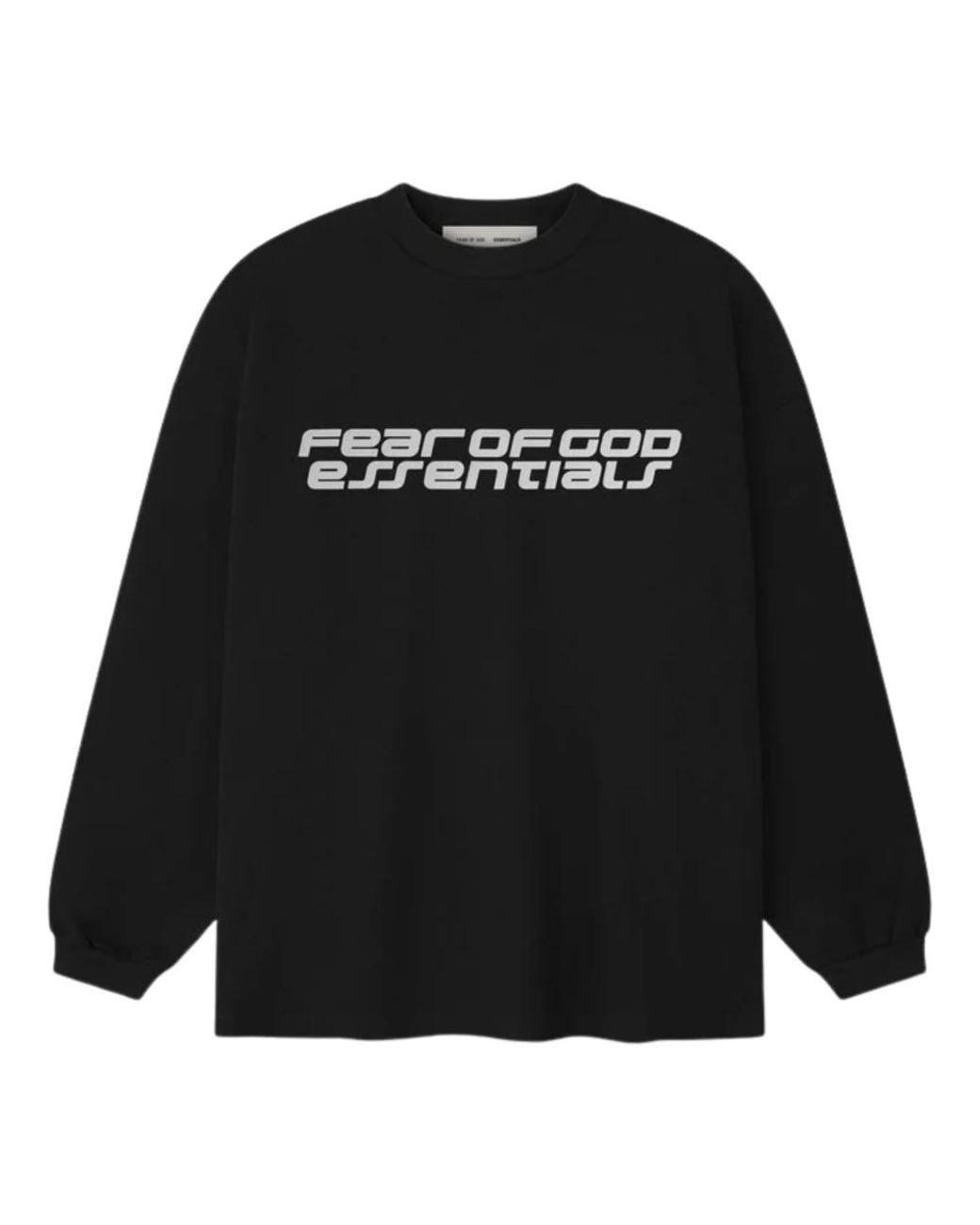 Fear Of God Black Long Sleeve Tops for men