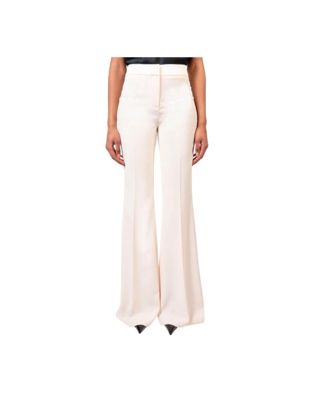 Doris S Pink Wide Trousers