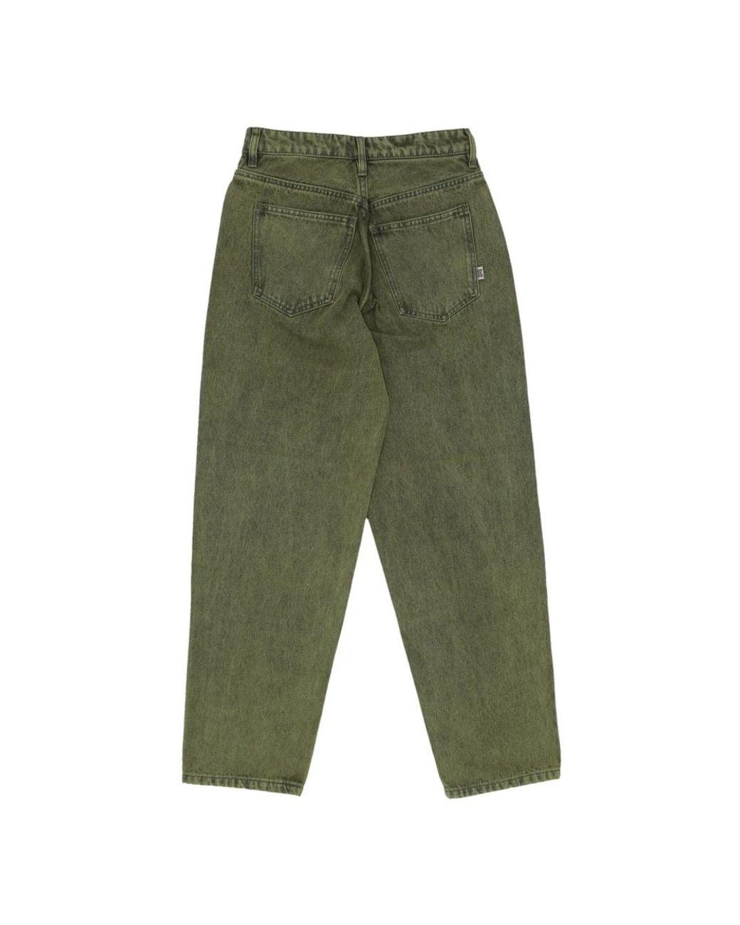 Huf Green Loose Fit Jeans for men