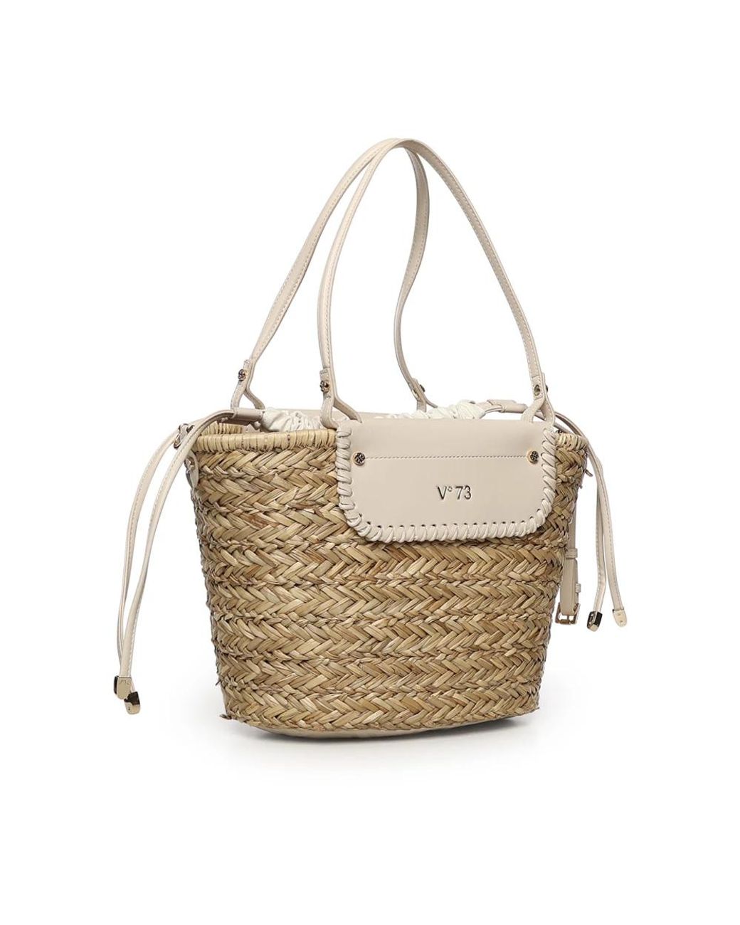V73 Metallic Shoulder Bags